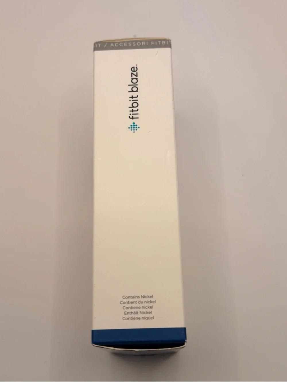 Fitbit‎ Blaze OEM Stainless Steel Accessory Band - Silver, New